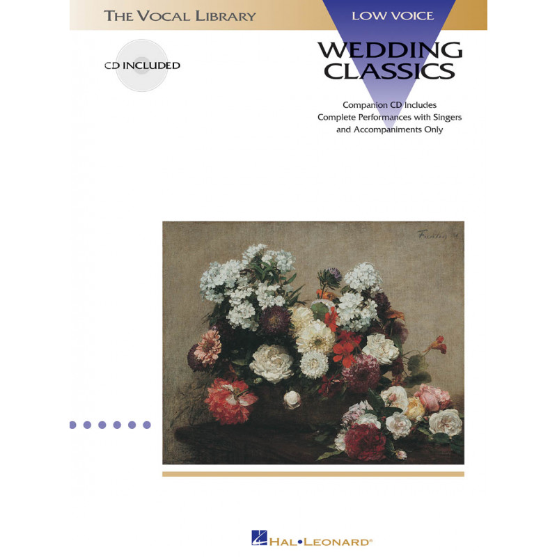 Wedding Classics - Low Voice (book/CD)