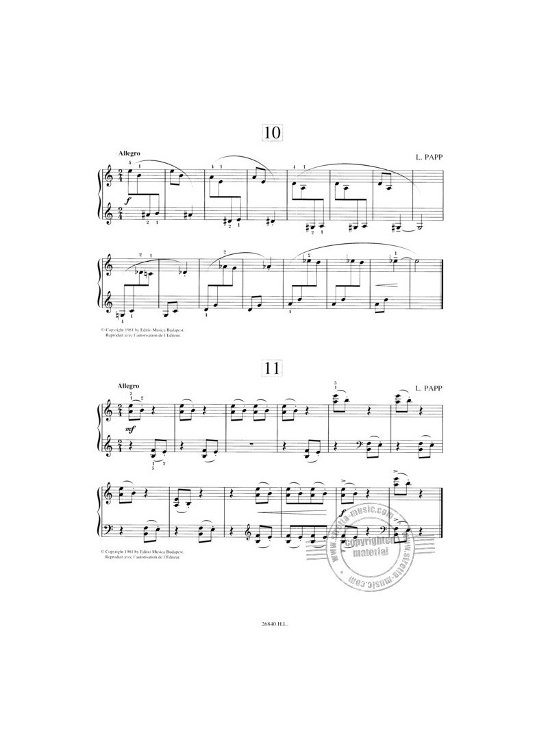 Les Etudes Poco Forte