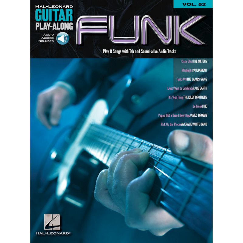 Funk: Guitar Play-along volume 52 (book/CD)