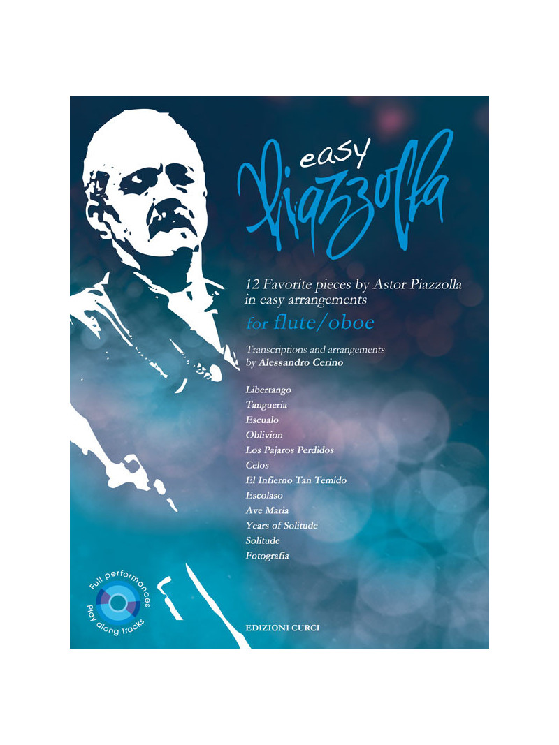Easy Piazzolla - For Flute/Oboe (libro/CD MP3)