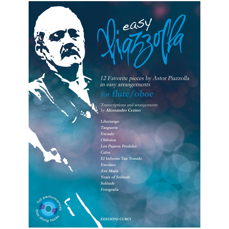 Easy Piazzolla - For Flute/Oboe (libro/CD MP3)