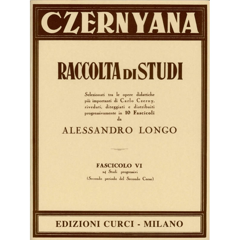 Czernyana - Raccolta di studi - Fascicolo VI