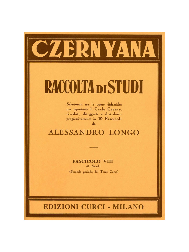 Czernyana - Raccolta di studi - Fascicolo VIII