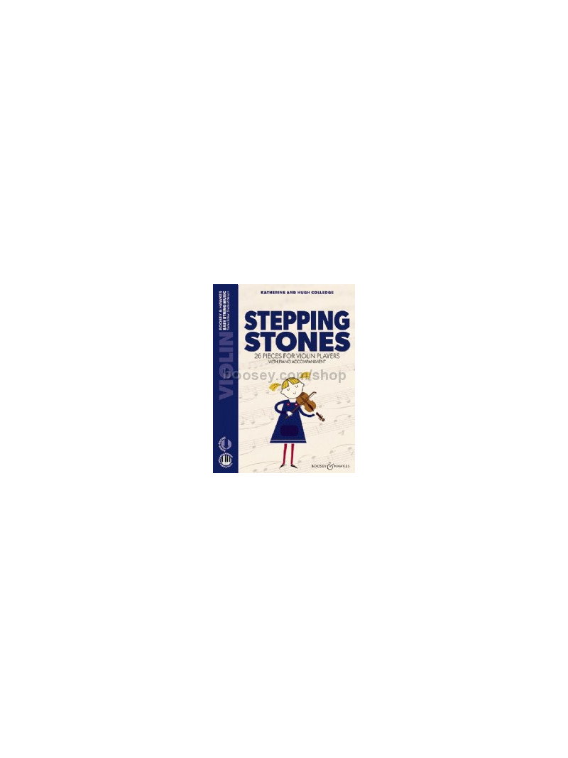 Stepping Stones - Violin & Piano (book/Audio Download)