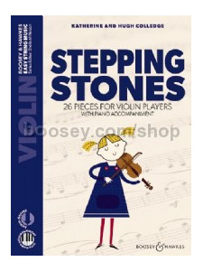 Stepping Stones - Violin & Piano (book/Audio Download)