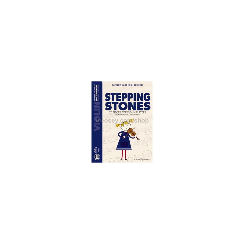 Stepping Stones - Violin & Piano (book/Audio Download)