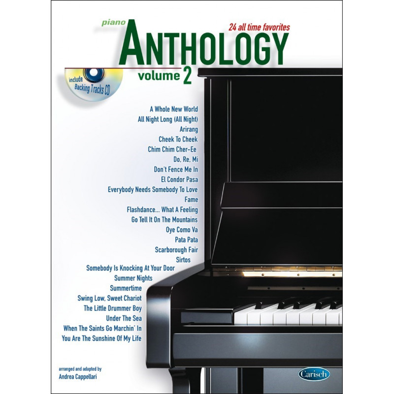Anthology: 24 All Time Favorites Piano 2 (libro/CD)