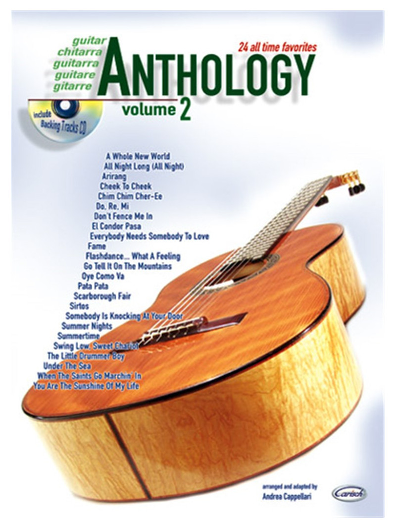 Anthology: 24 All Time Favorites Guitar 2 (libro/CD)
