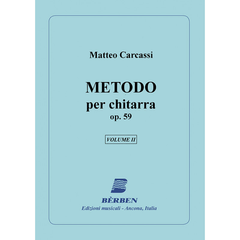 Metodo per chitarra Op. 59 - Volume II