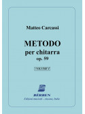 Metodo per chitarra Op. 59 - Volume I