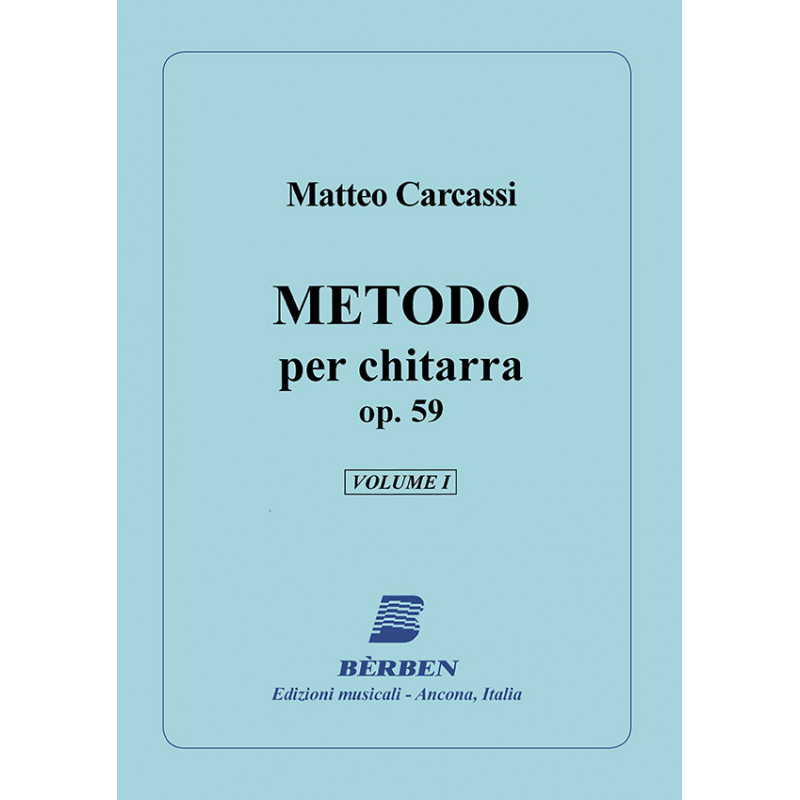 Metodo per chitarra Op. 59 - Volume I