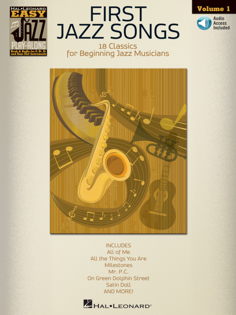 Easy Jazz Play-Along Volume 1: First Jazz Songs (book/CD)