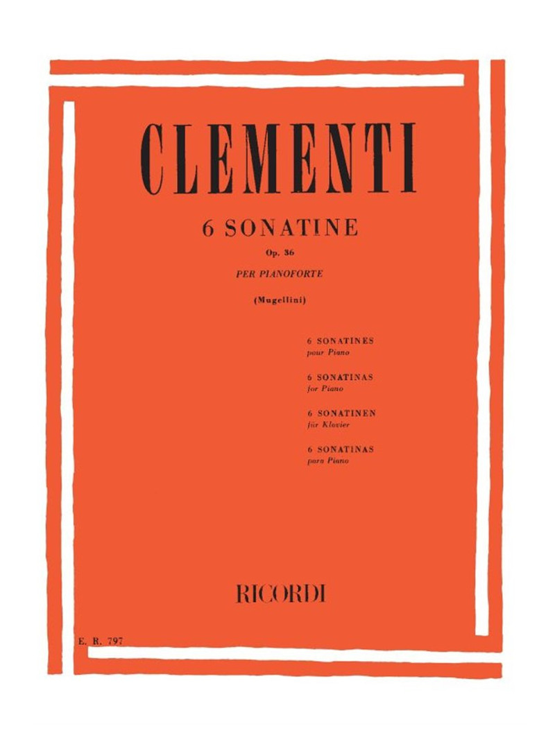 6 Sonatine Op. 36 per pianoforte