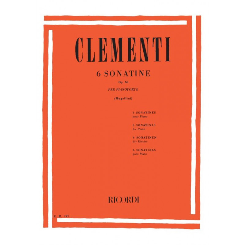 6 Sonatine Op. 36 per pianoforte