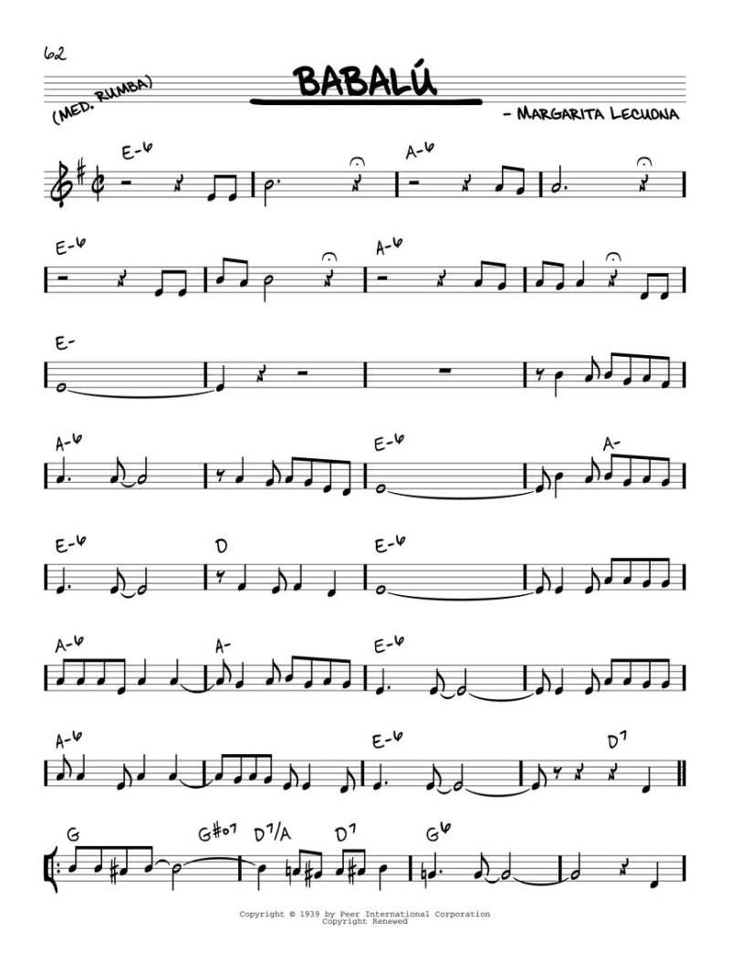 The Real Latin Book - C Instruments