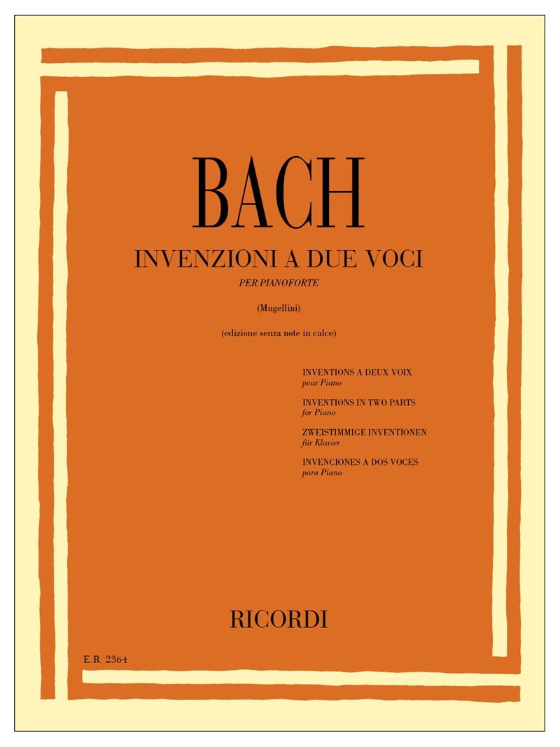 J.S. Bach - Invenzioni a Due Voci