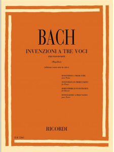 J.S. Bach - Invenzioni A Tre Voci