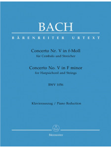 Bach - Concerto for Harpsichord No.5 in F Minor