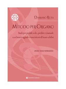 Metodo per organo - Studi per pedale