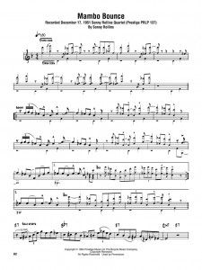 Sonny Rollins – Omnibook (C Instruments)