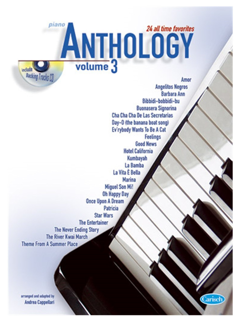 Anthology: 24 All Time Favorites Piano 3 (libro/CD)