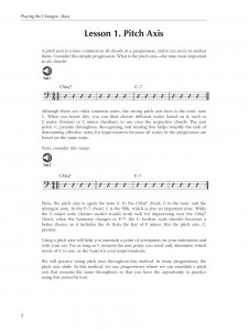 Playing the Changes: Bass (book/CD)