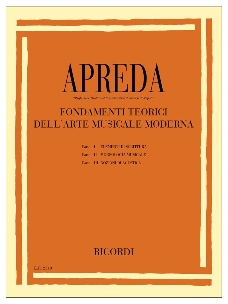 Fondamenti teorici dell'arte musicale moderna IN ARRIVO