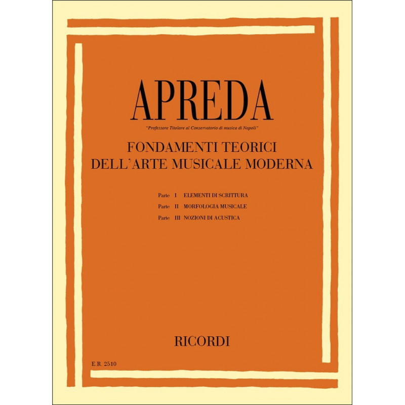 Fondamenti teorici dell'arte musicale moderna IN ARRIVO