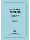 Melodie popolari (per strumenti a tastiera) - Volume 1