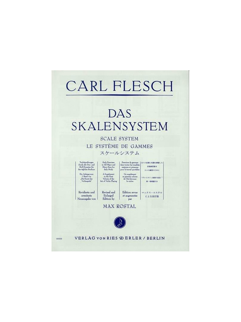 Sistema delle scale per violino