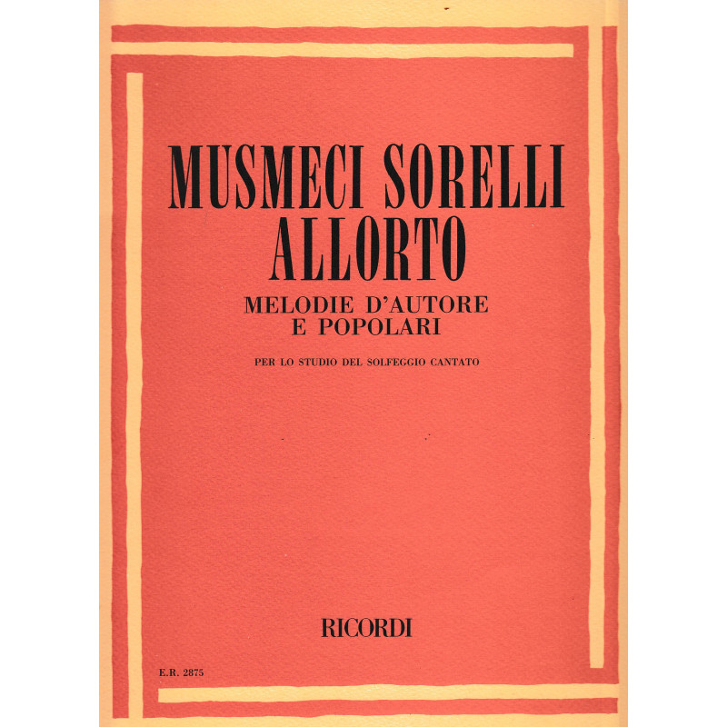 Melodie d'Autore e Popolari 