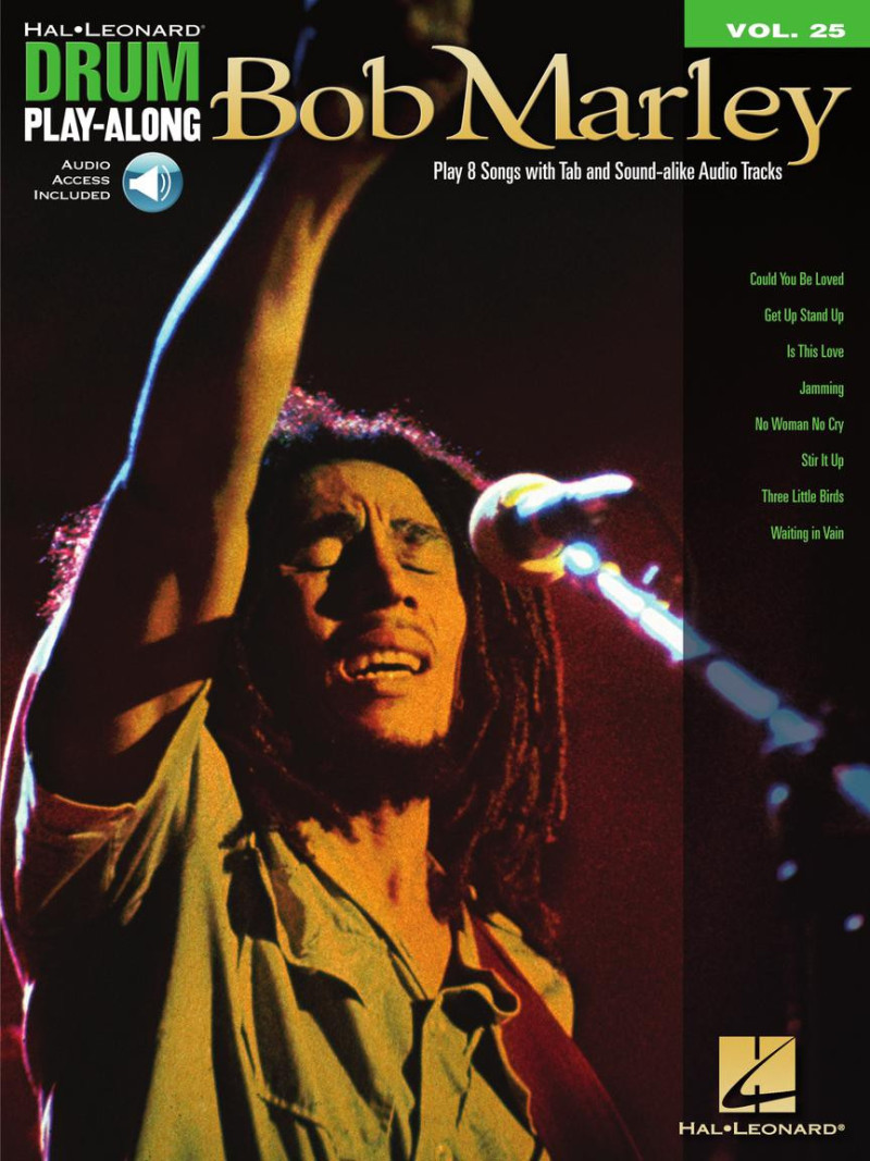 Bob Marley: Drum Play-Along Volume 25 (book/CD)