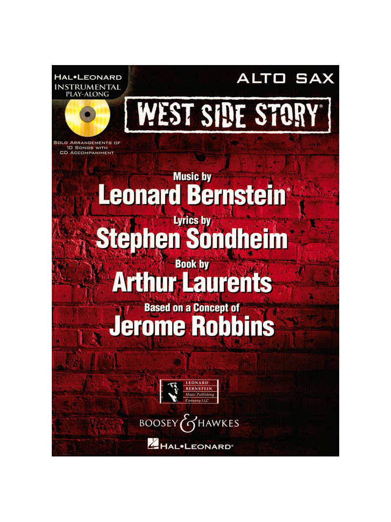 West Side Story for Alto Sax (book/CD)