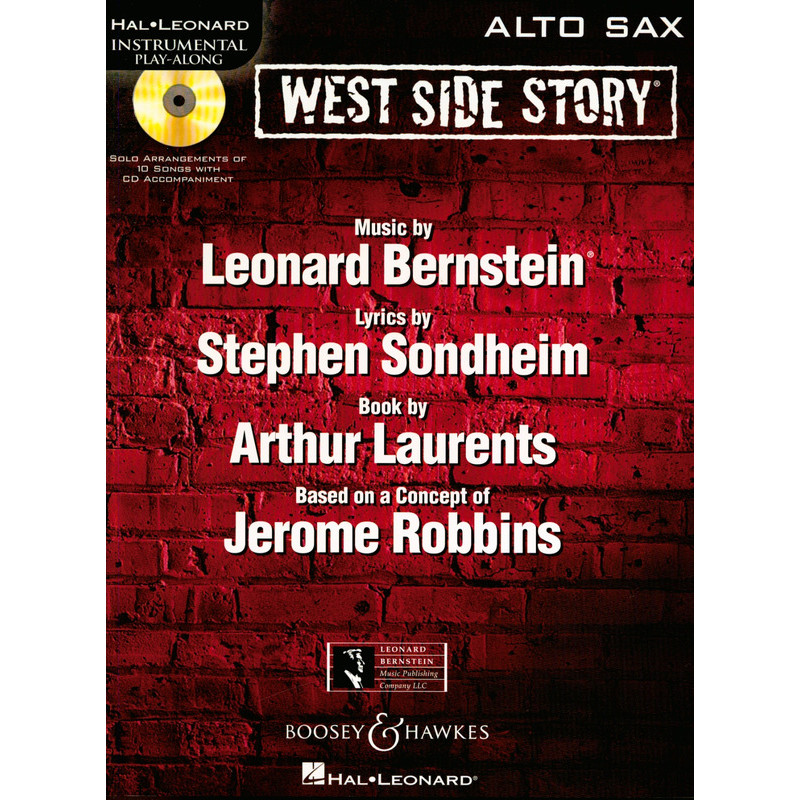 West Side Story for Alto Sax (book/CD)
