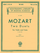 W.A. Mozart Two Duets For Violin And Viola K.423/424