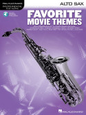 Favorite Movie Themes - Alto Sax (book/Audio Online)