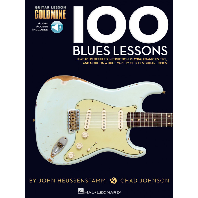 Goldmine : 100 Blues Lessons (book/2 CD)