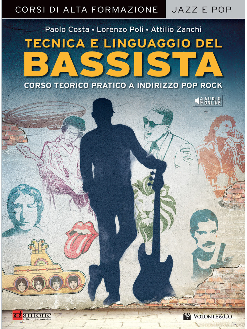 Tecnica e linguaggio del bassista (libro/Audio Online)