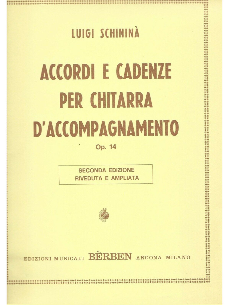 Accordi e cadenze per chitarra d'accompagnamento