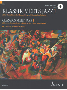 Classics meet Jazz 1 (book/Audio Online)