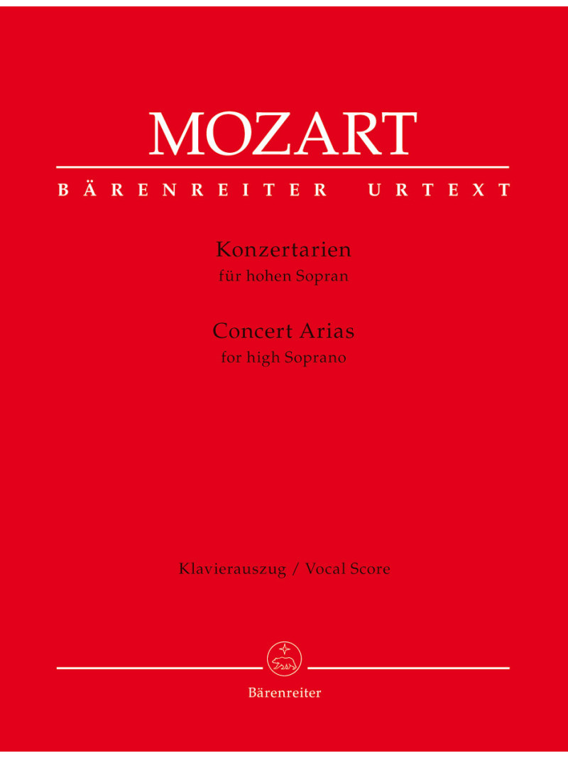 BA9181	Beethoven	 Concert Arias for High Soprano