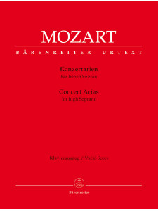 Mozart - Concert Arias for High Soprano