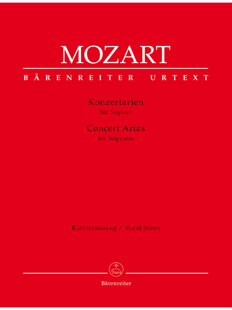 BA9182 Concert Arias for Soprano