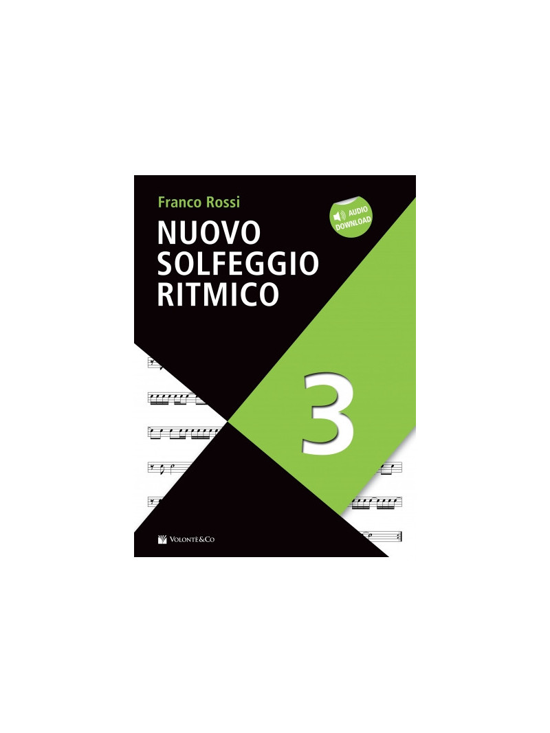 Nuovo Solfeggio Ritmico - Volume 3 (libro/Audio download)
