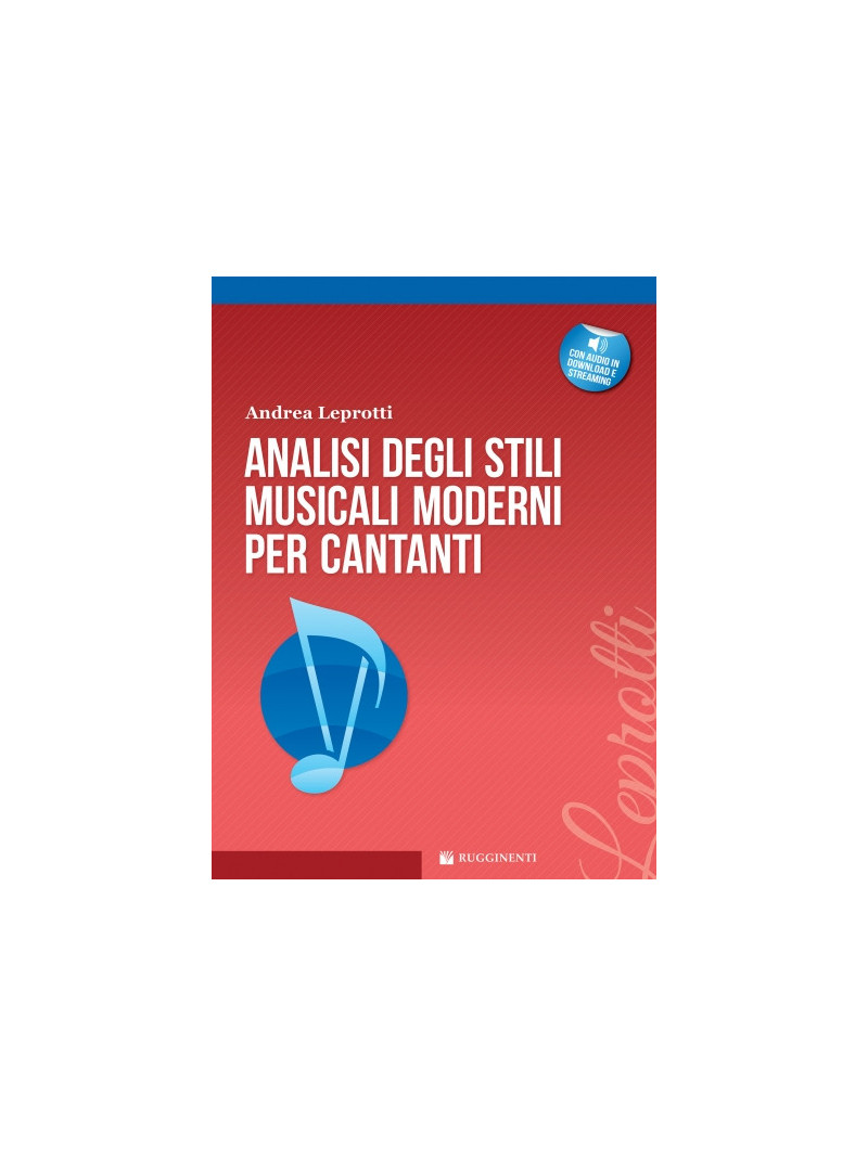 Analisi degli stili musicali moderni per cantanti (libro/audio in download)