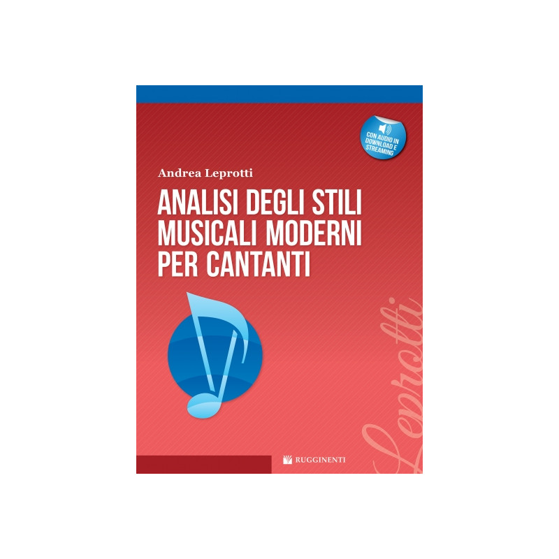 Analisi degli stili musicali moderni per cantanti (libro/audio in download)