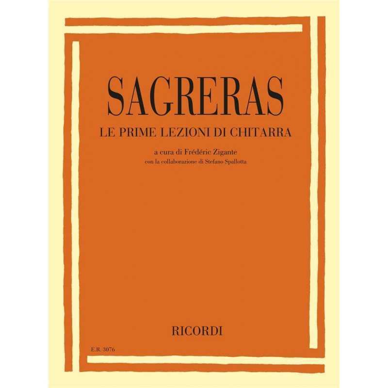 Sagreras -Le Prime Lezioni di Chitarra