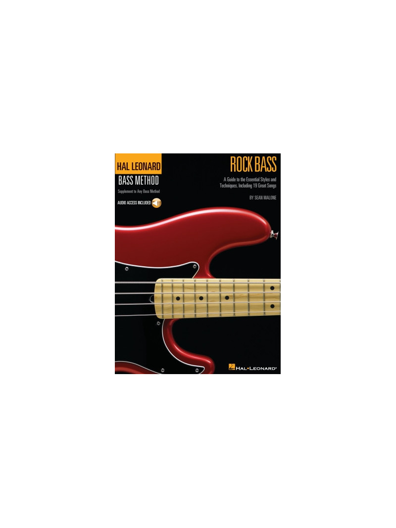 Hal Leonard Bass Method: Rock Bass (book/CD)