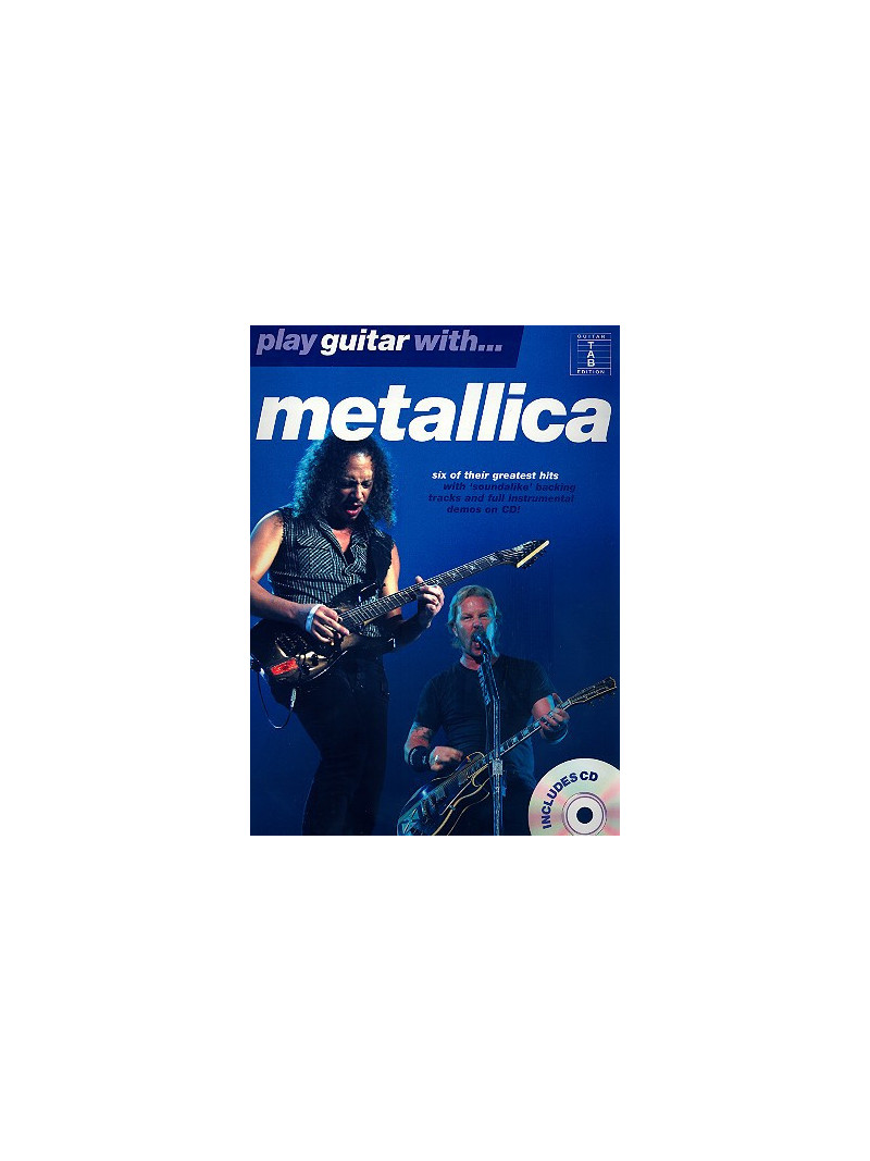 Play Guitar with Metallica (book/CD)