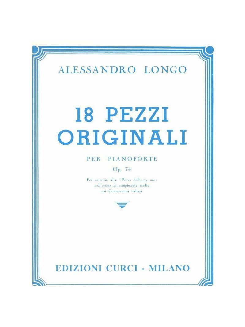 Diciotto pezzi originali (per pianoforte)
